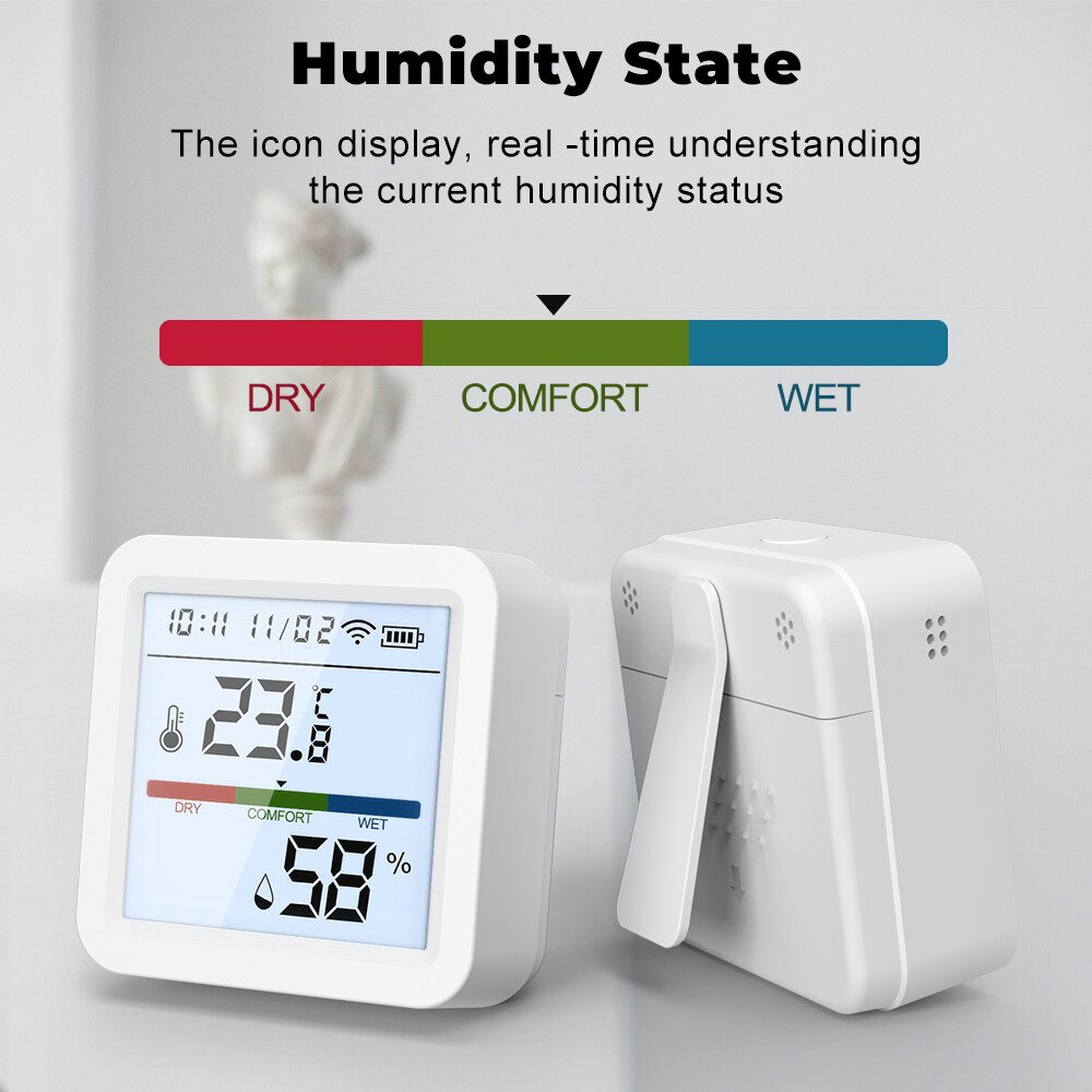 Tuya New WiFi Temperature Humi - Digital Hygrometer Probe reseña y precio