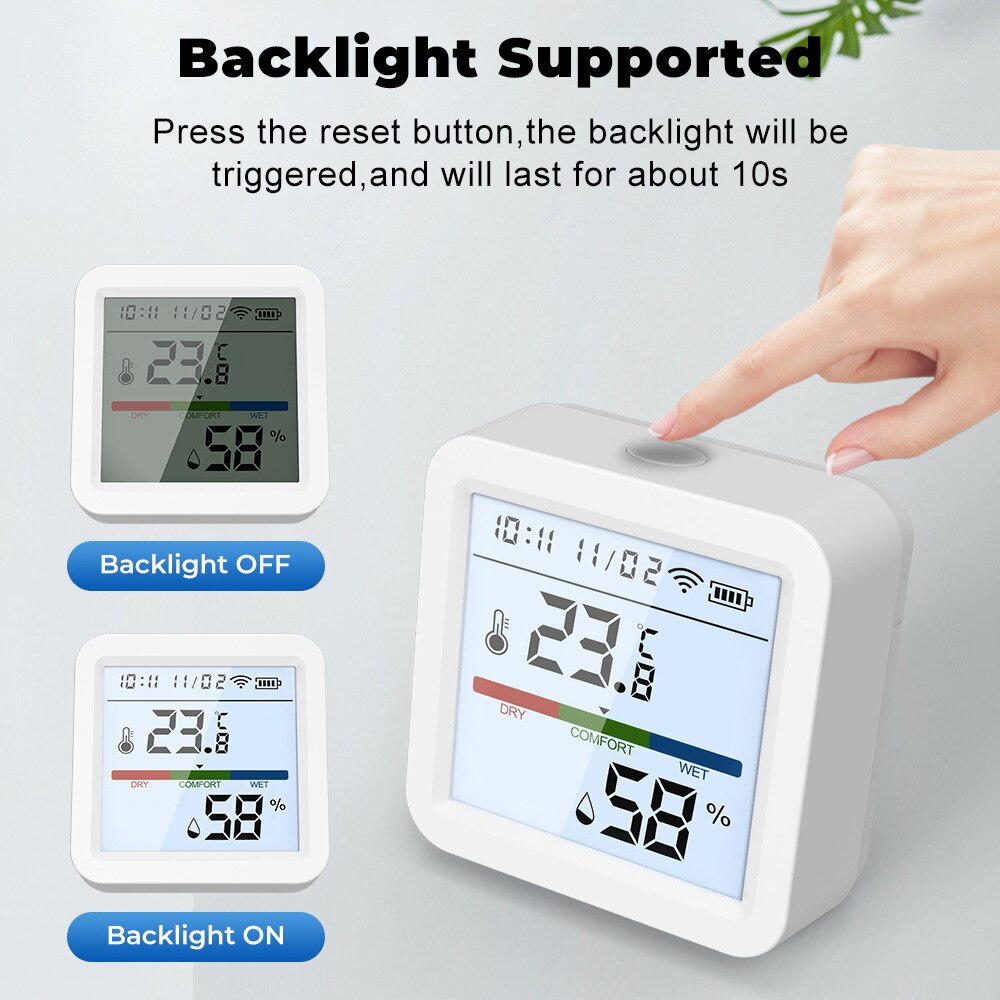 Tuya New WiFi Temperature Humi - Digital Hygrometer Probe reseña y precio
