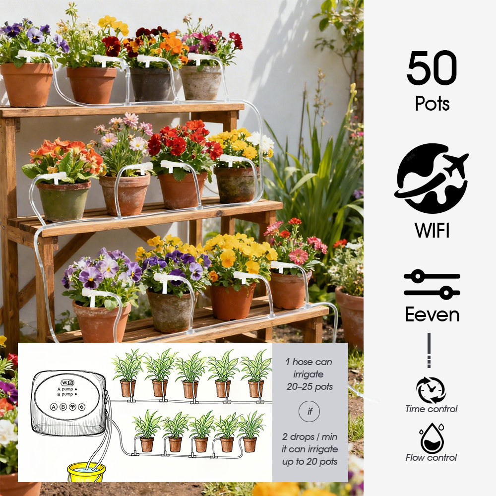 Wifi Timer Dual Outlets Pump D - Timer Dual Outlet reseña y precio