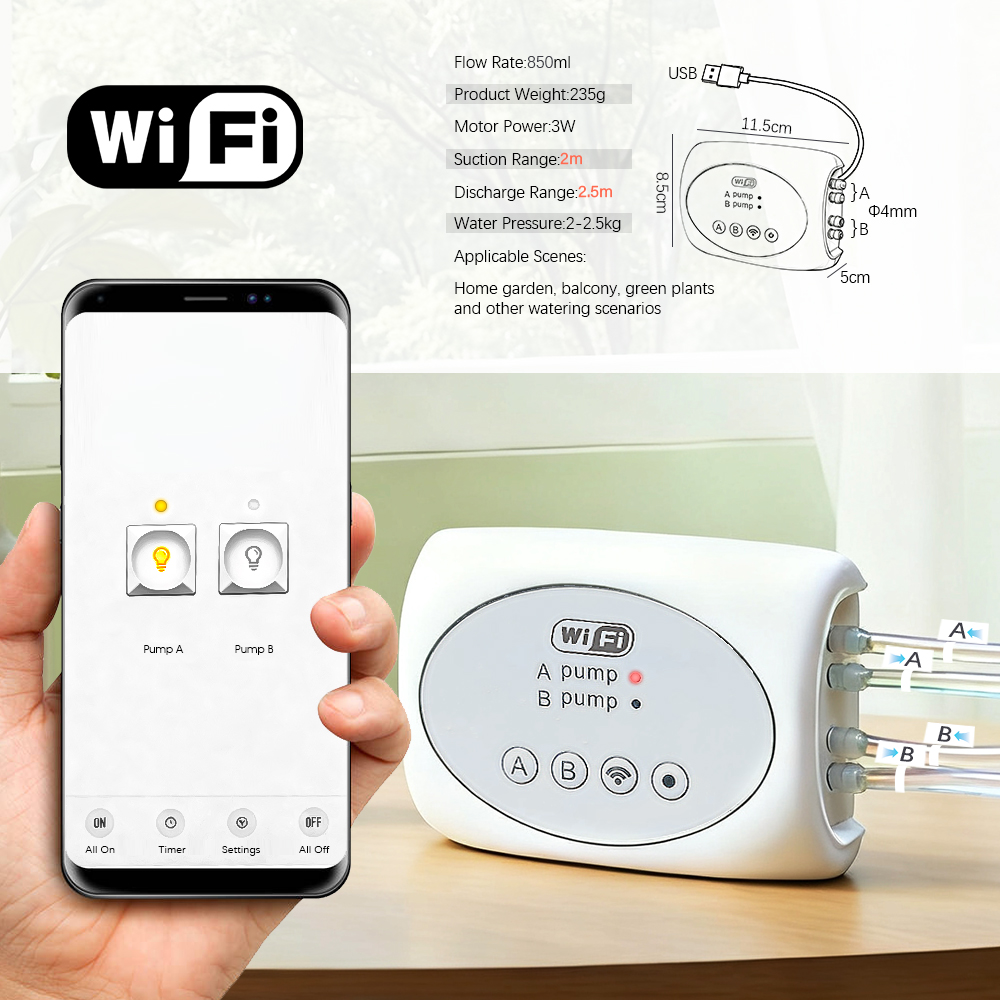 Wifi Timer Dual Outlets Pump D - Timer Dual Outlet reseña y precio