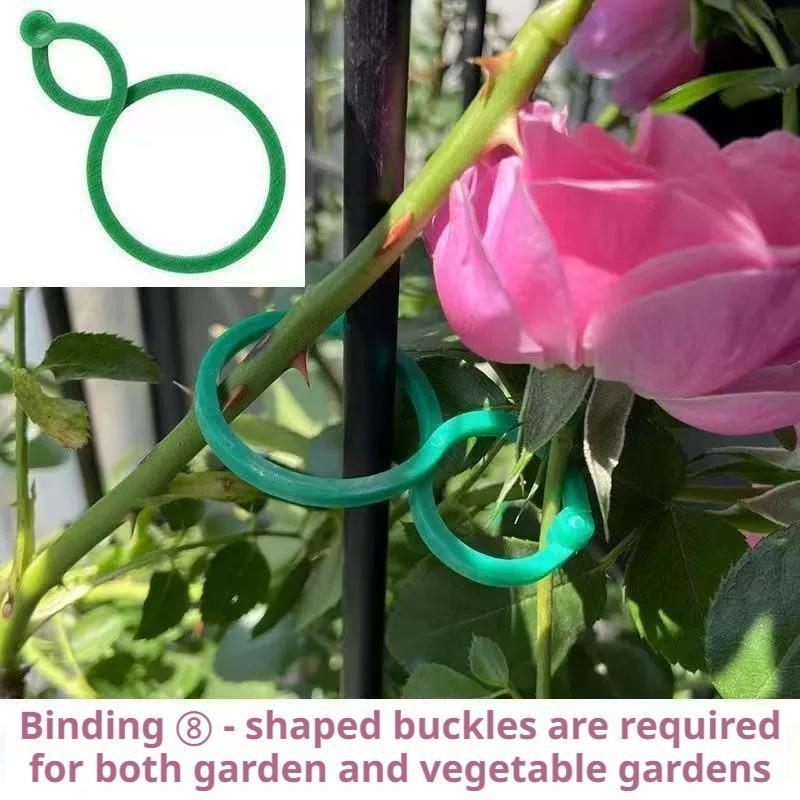 100 Pcs Plant Support Clips He - Vine Climbing Plastic reseña y precio