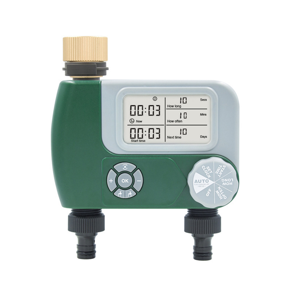 Electronic Garden Hose Water T - Timer Dual Outlet reseña y precio