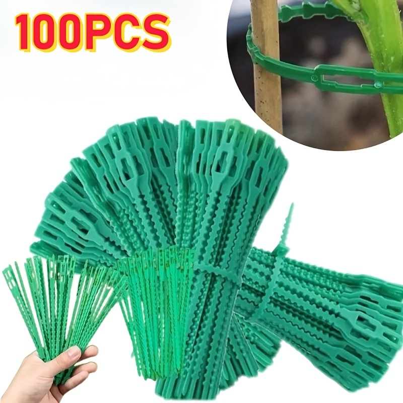 100PCS reusable adjustable pla - Vine Climbing Plastic reseña y precio