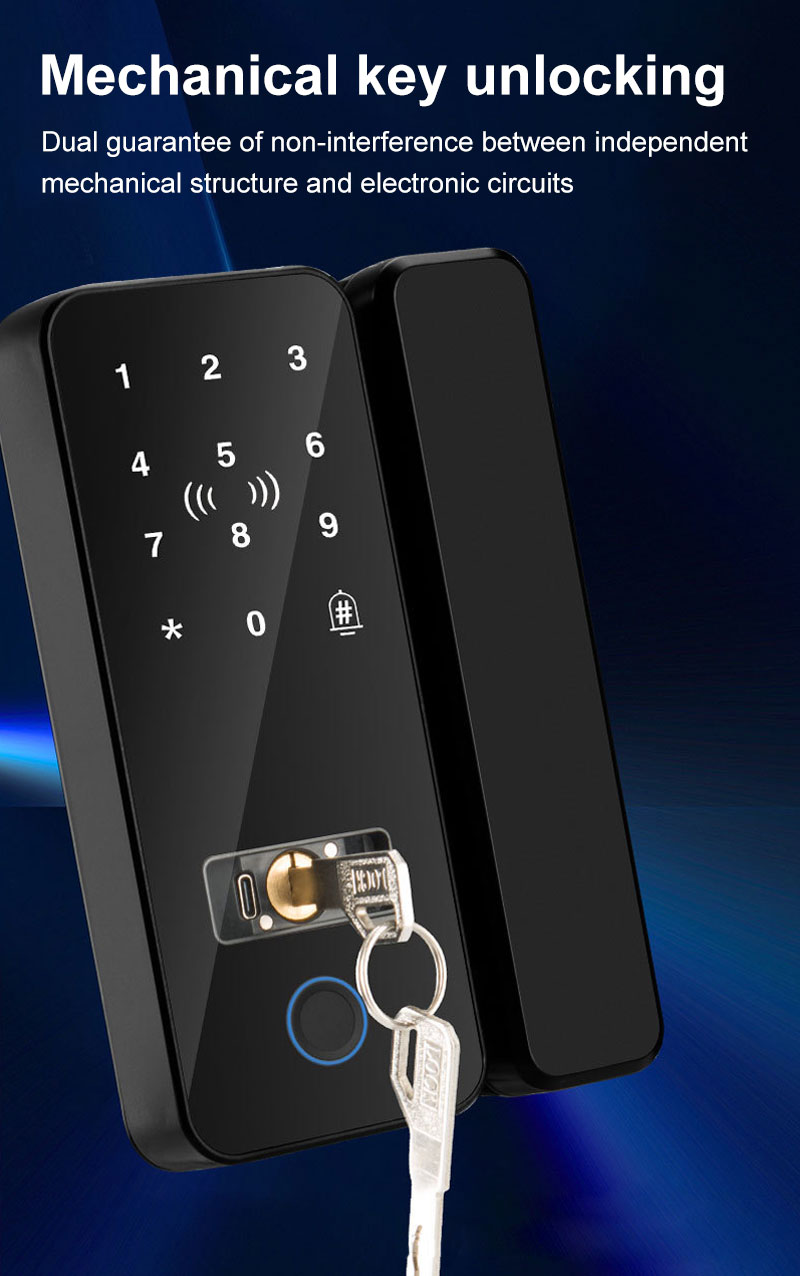 Bluetooth Electronic Glass LOC - Glass Door Hinge reseña y precio