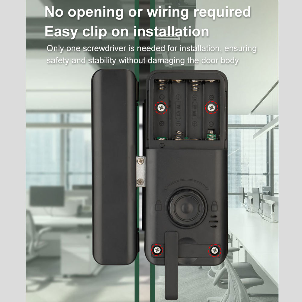 Bluetooth Electronic Glass LOC - Glass Door Hinge reseña y precio