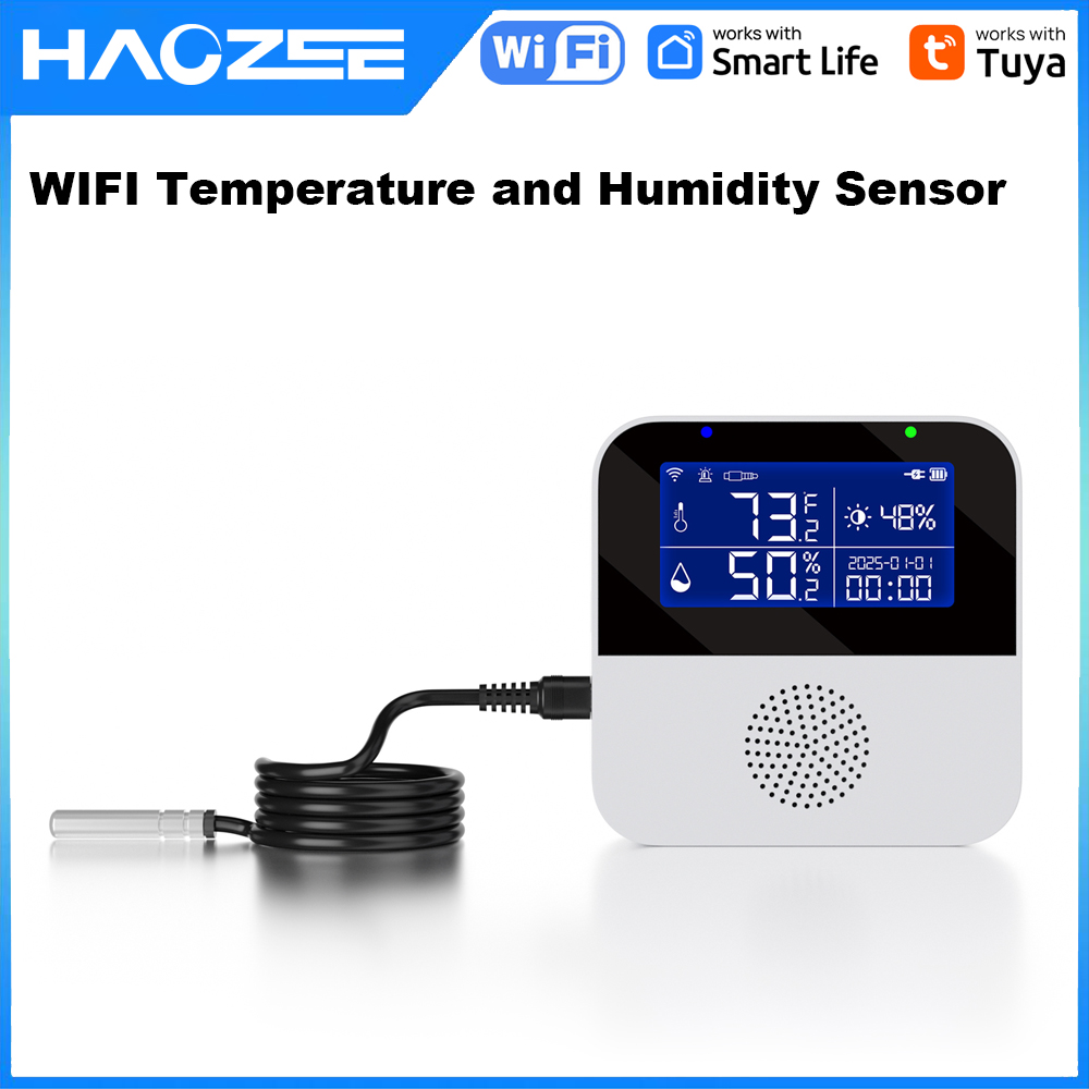 Haozee Tuya Smart WIFI Tempera - Digital Hygrometer Probe reseña y precio