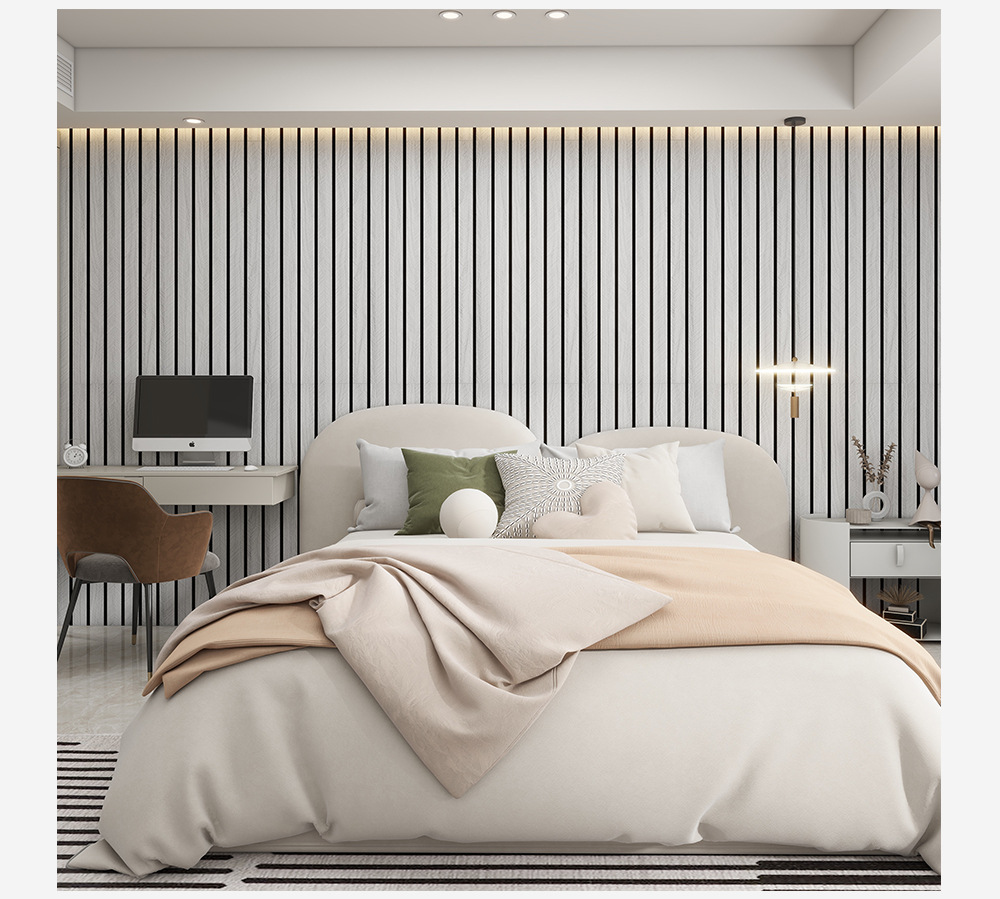 Self-Adhesive Wood Grain Wall  - Pvc Panel Background reseña y precio
