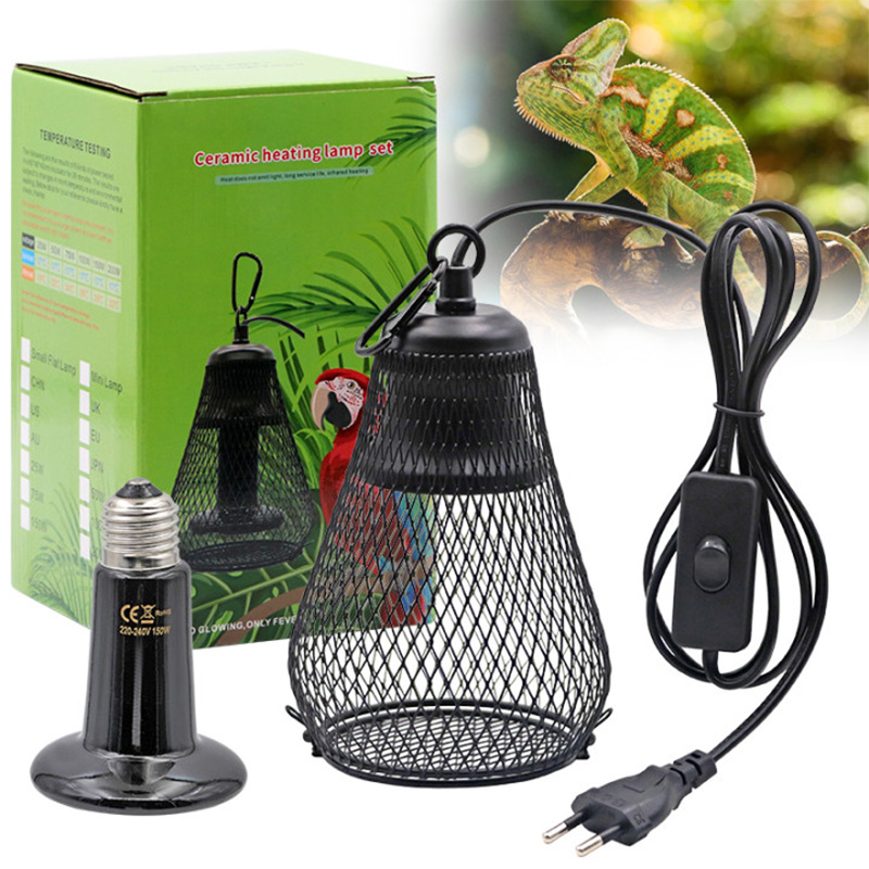 Pet Reptile Heat Lamp Shade In - Ceramic Heat Emitter reseña y precio