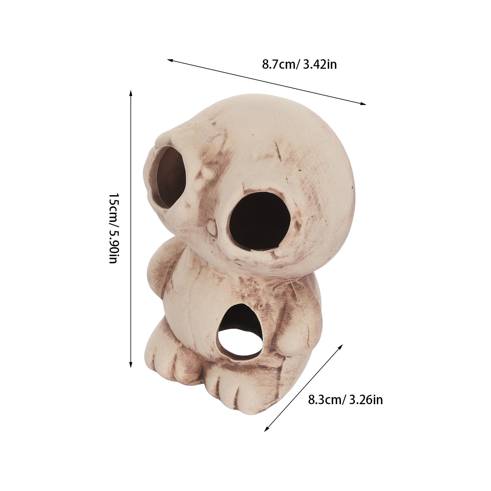 Aquarium Shrimp Shelter House  - Hide Cave Ceramic reseña y precio