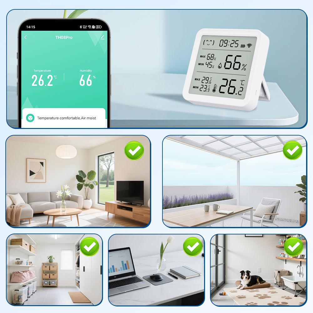 Tuya WiFi Thermometer hygromet - Digital Hygrometer Probe reseña y precio