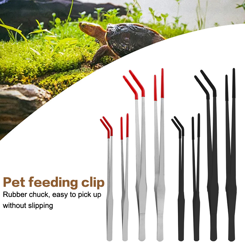 Stainless Steel Fish Tank Main - Feeding Tong Stainless reseña y precio