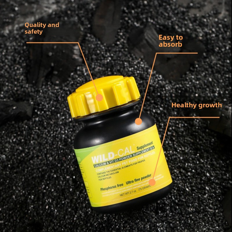 TOGOZOO WILDCAL Reptile Calciu - Calcium Powder Reptile reseña y precio