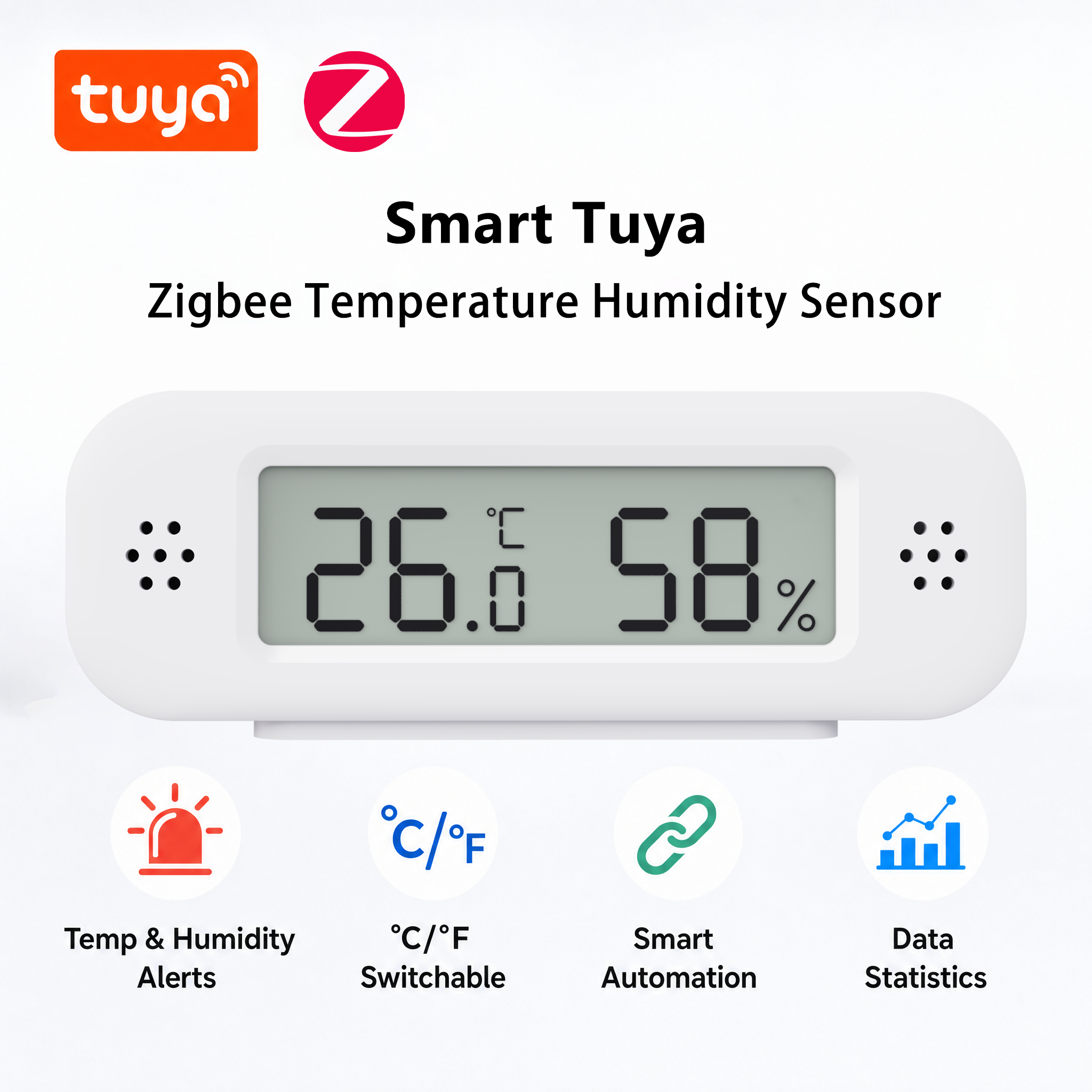 Tuya Zigbee 3.0 Mini Temperatu - Digital Hygrometer Probe reseña y precio
