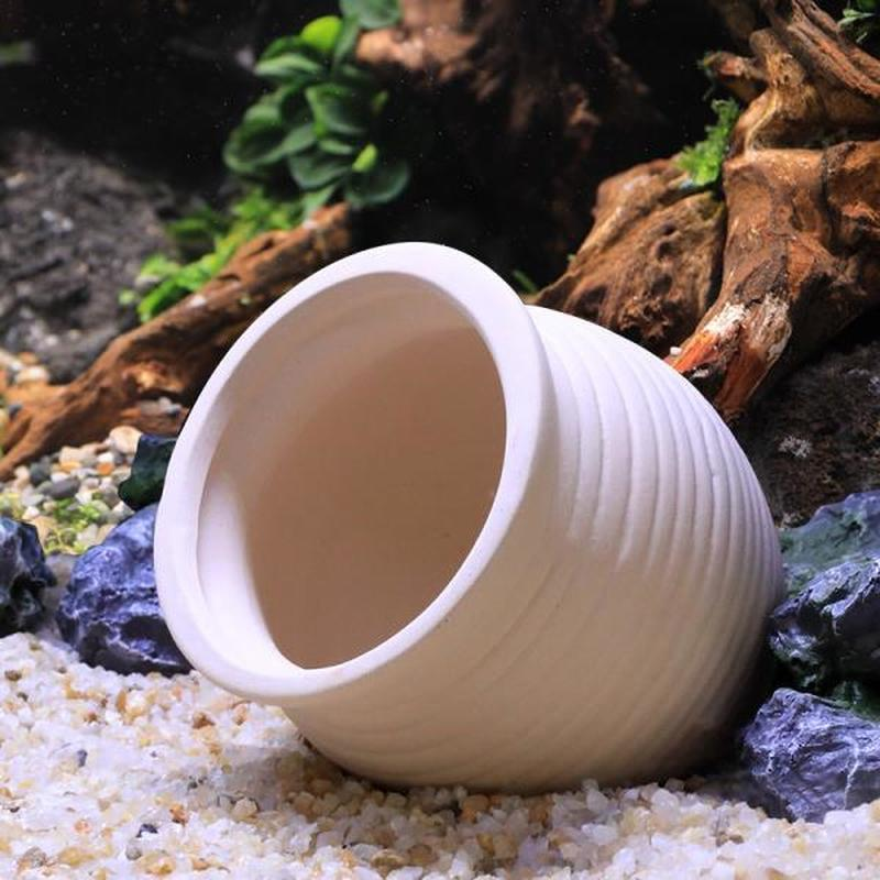 Ceramics Jar Fish Tank Decorat - Hide Cave Ceramic reseña y precio