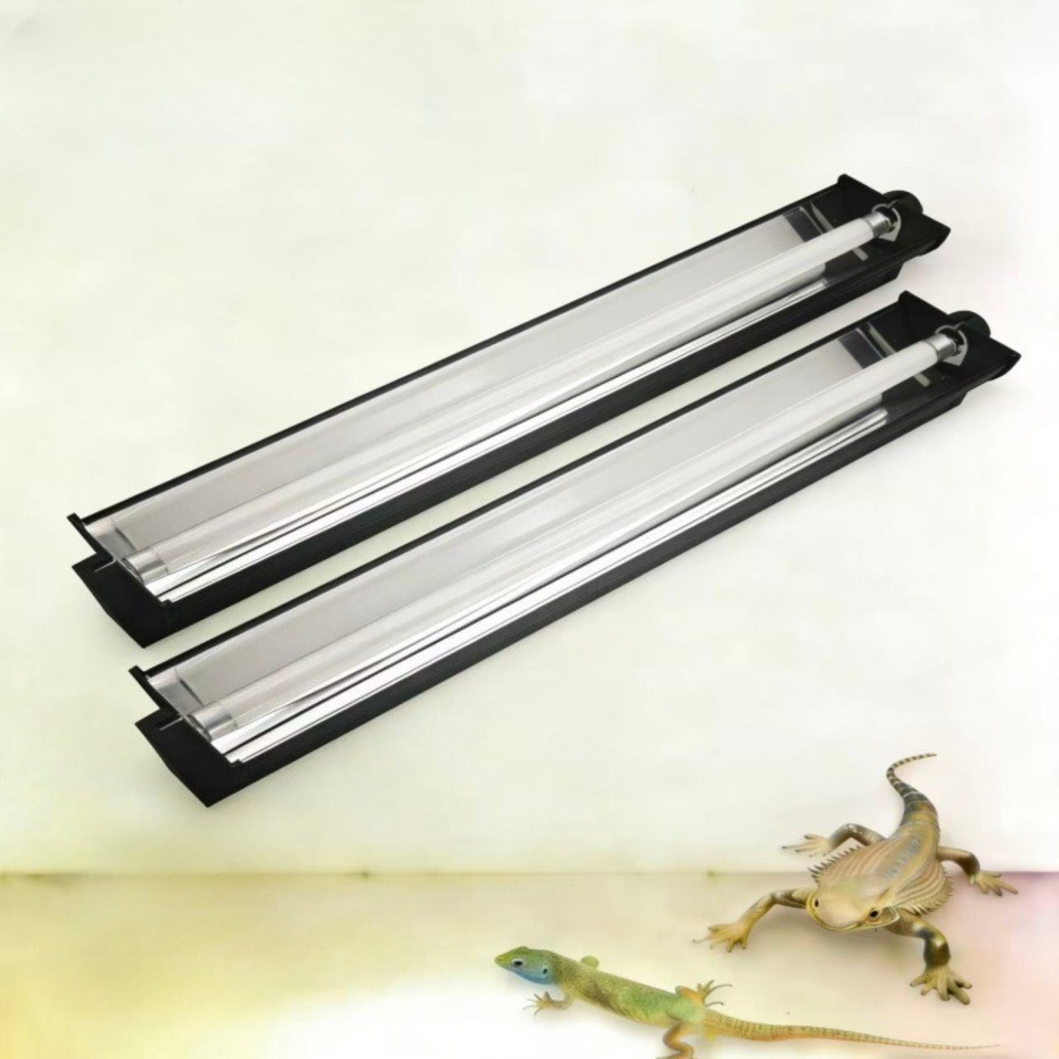 T5 UVB Reptile Light Fixture K - Calcium Powder Reptile reseña y precio