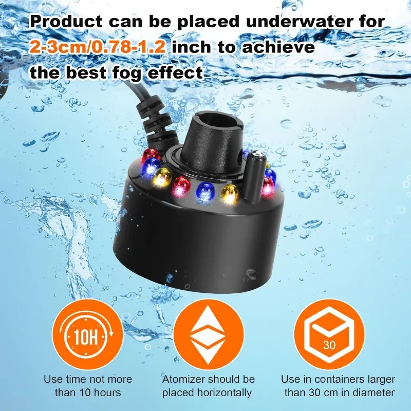 Ultrasonic Atomizer Mist Maker - Terrarium Fogger Ultrasonic reseña y precio