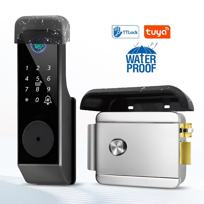 Waterproof Fingerprint Lock Tu - Glass Door Hinge reseña y precio