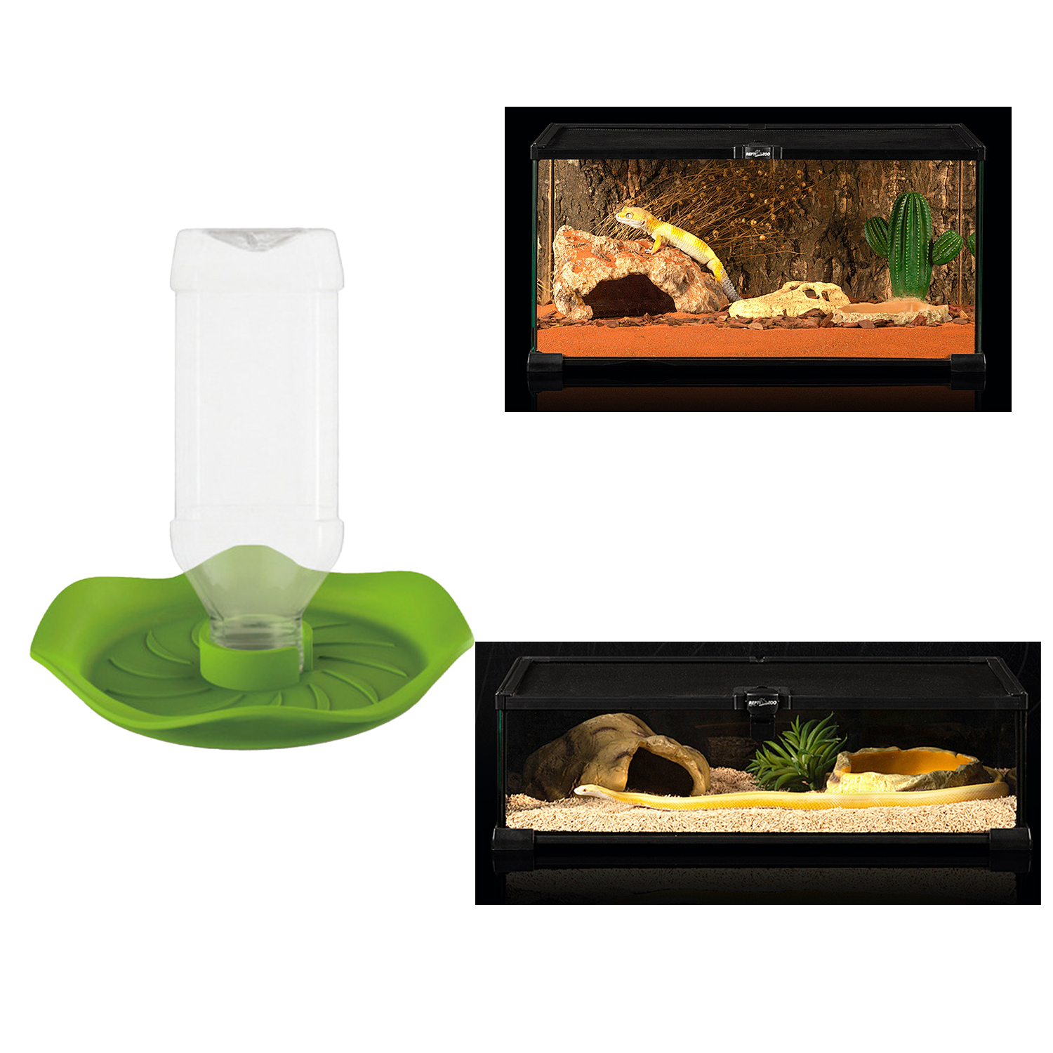 1Pc New Reptile Automatic Wate - Water Dish Reptile reseña y precio