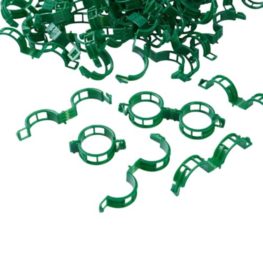 100 Pcs Plant Support Clips Pl - Vine Climbing Plastic reseña y precio