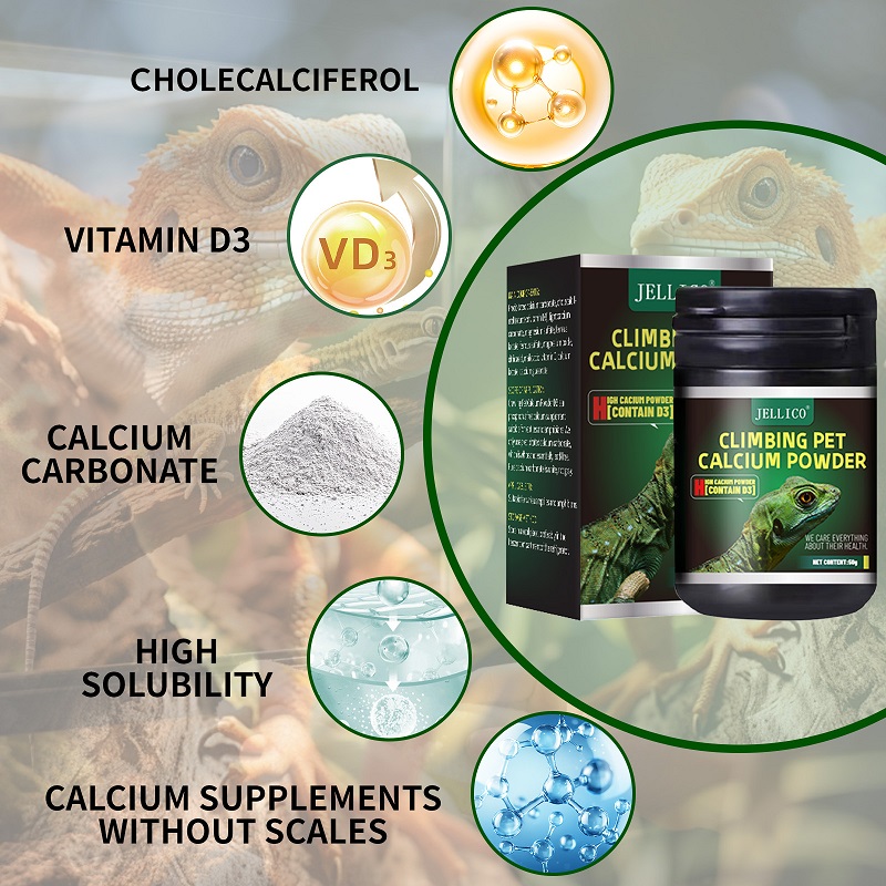 Crawling Pet Vitamin D3 Calciu - Calcium Powder Reptile reseña y precio