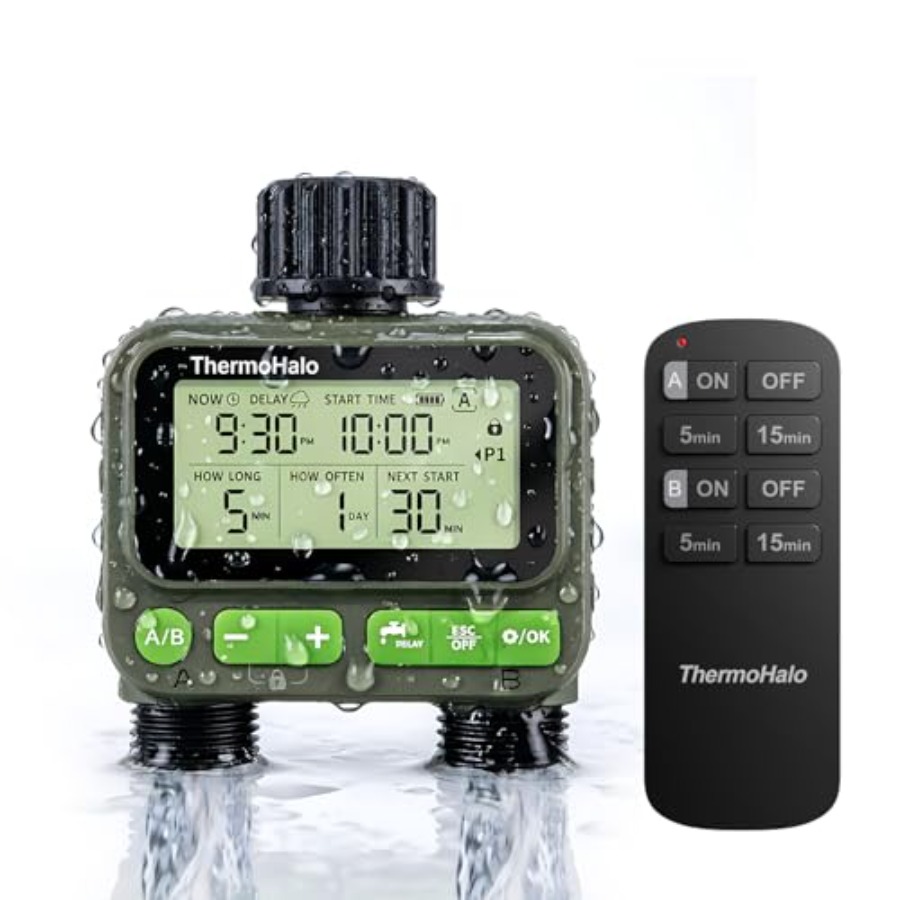 Smart Sprinkler Timer for Lawn - Timer Dual Outlet reseña y precio