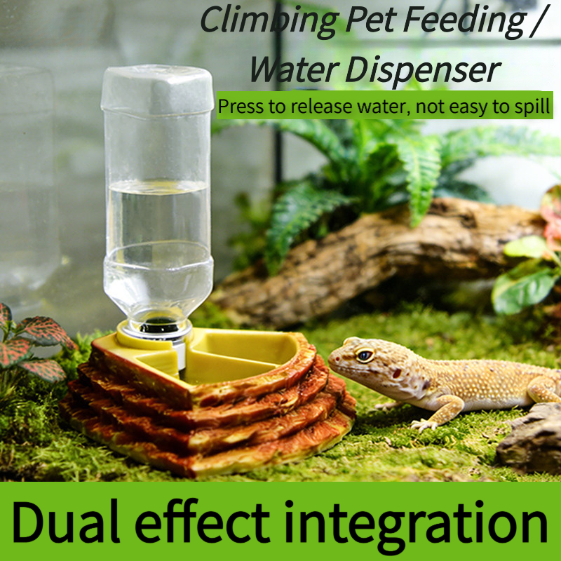 2 in 1 Reptile Water Cup Feede - Water Dish Reptile reseña y precio