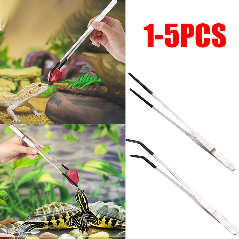 5-1PC Stainless Steel Straight - Feeding Tong Stainless reseña y precio