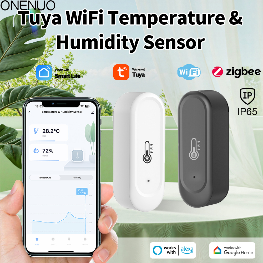 IP65 Zigbee or WiFi Temperatur - Digital Hygrometer Probe reseña y precio
