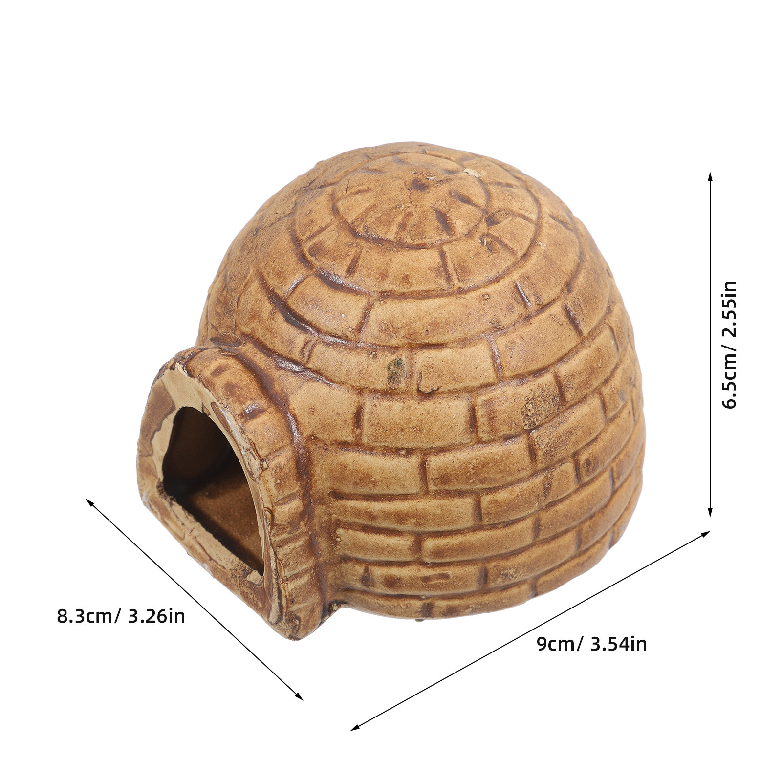 Pleco Caves Aquarium Fish Tank - Hide Cave Ceramic reseña y precio