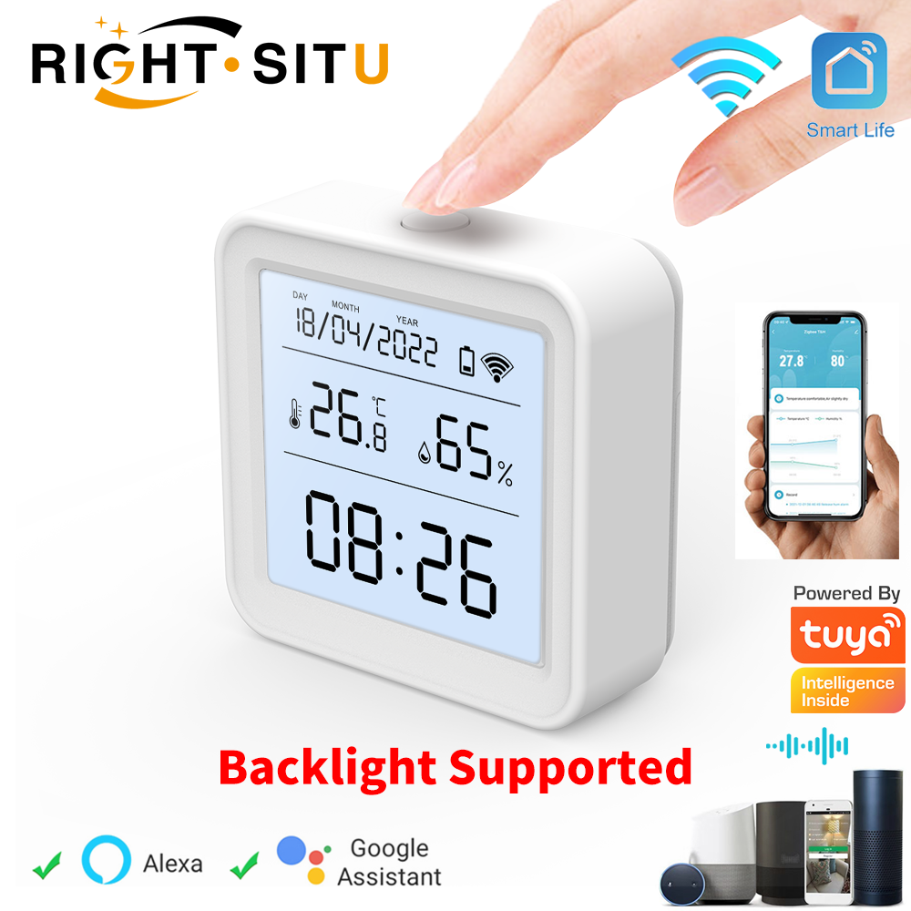 Tuya WIFI Temperature Humidity - Digital Hygrometer Probe reseña y precio