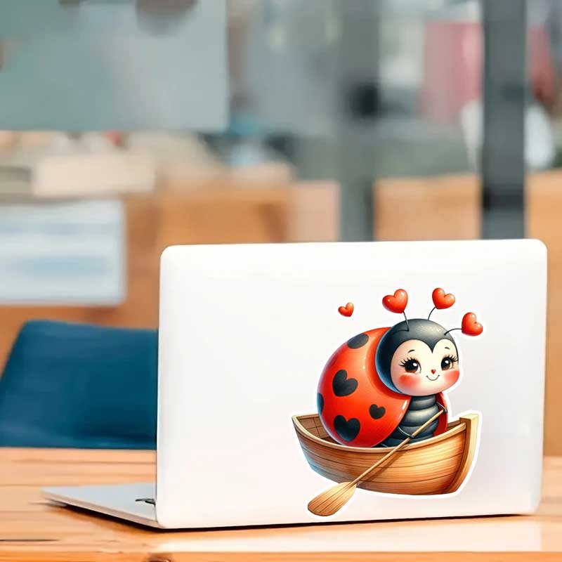 Cute Ladybug Wall Stickers Liv - Pvc Panel Background reseña y precio