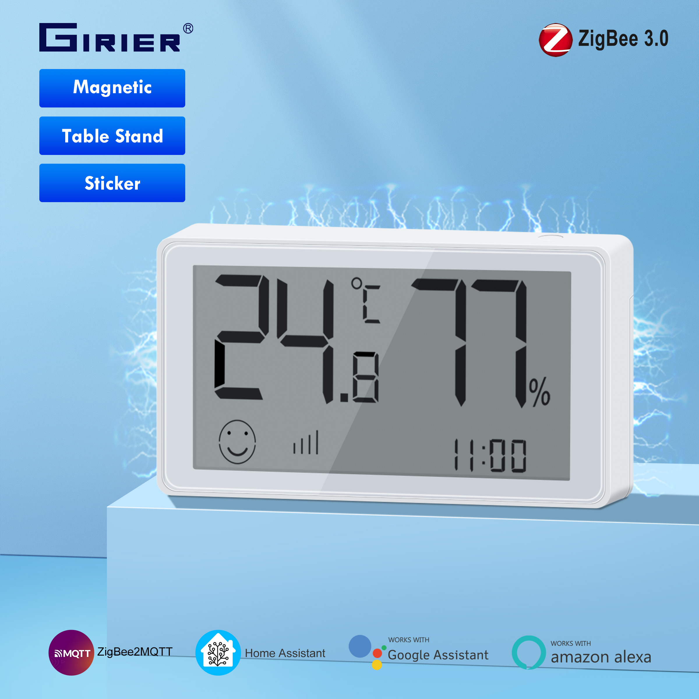 GIRIER ZigBee 3.0 Smart Temper - Digital Hygrometer Probe reseña y precio