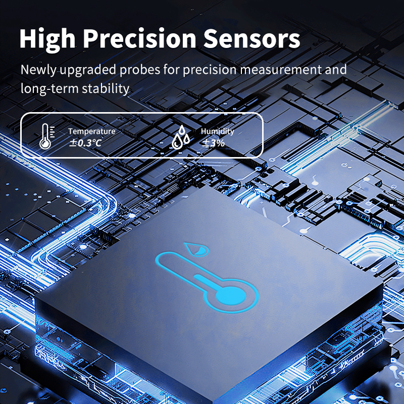 Tuya Smart WiFi Temperature Hu - Digital Hygrometer Probe reseña y precio