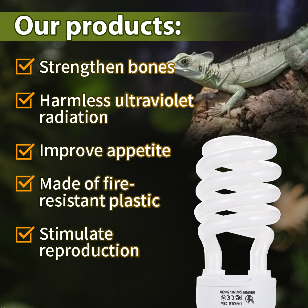 26W Pet Box Lamp Calcium Suppl - Calcium Powder Reptile reseña y precio
