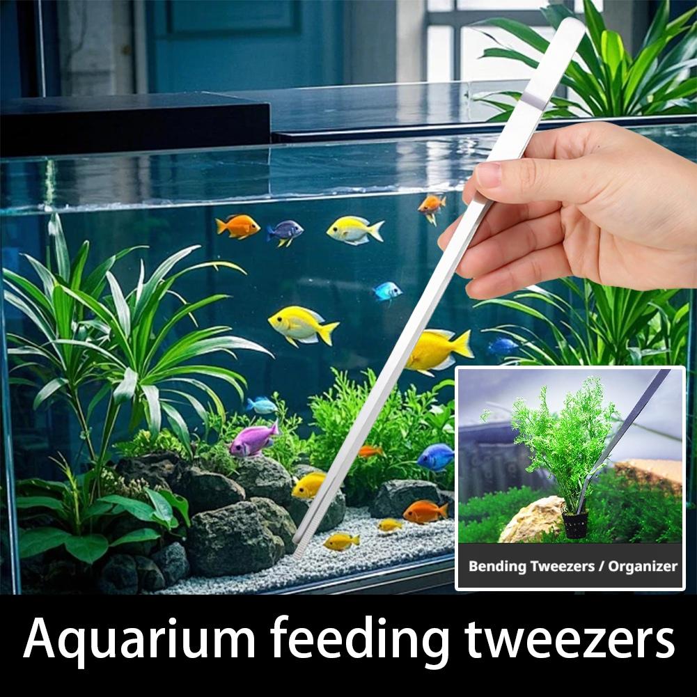 Stainless Steel Aquarium Tweez - Feeding Tong Stainless reseña y precio