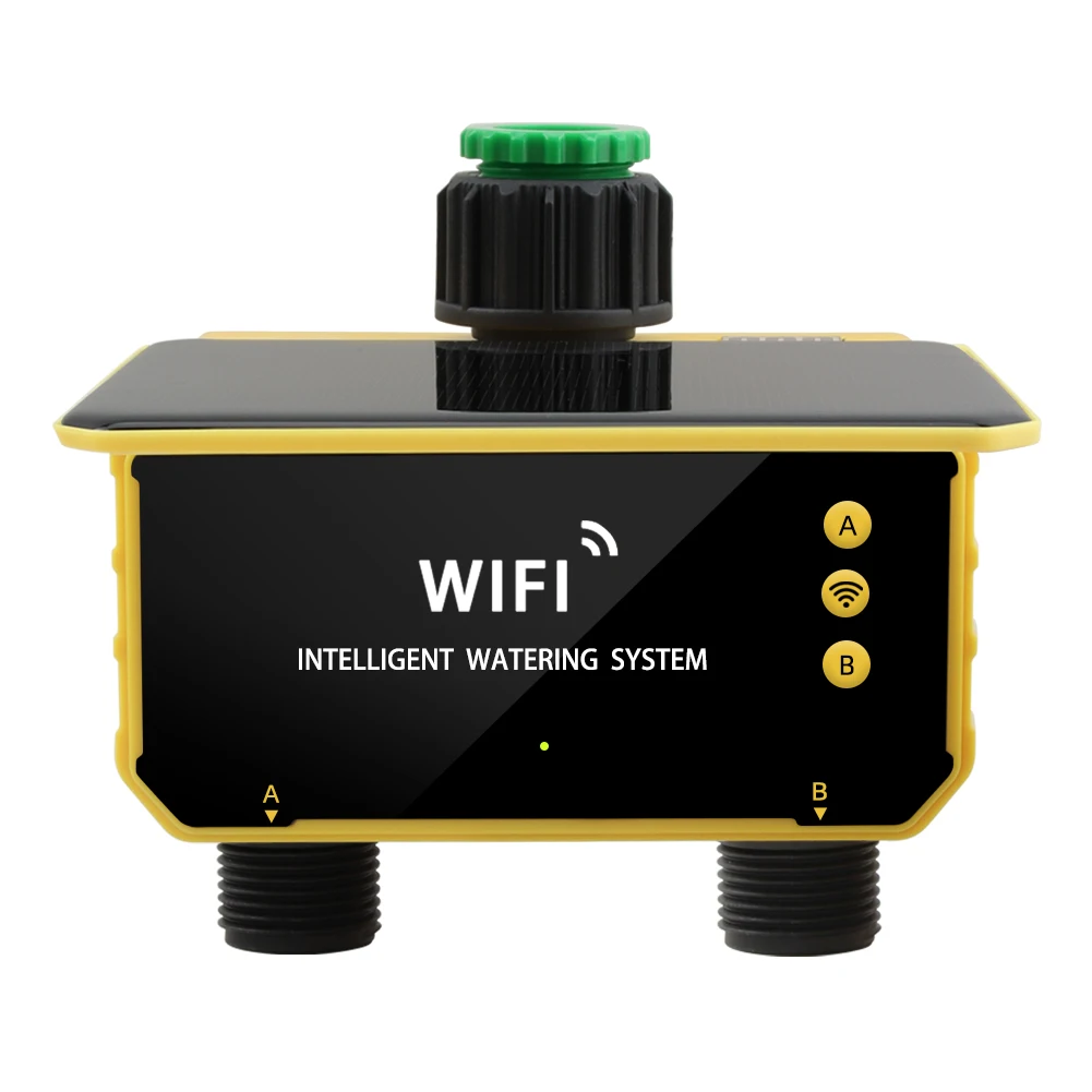 WiFi Solar Timer Dual Water Va - Timer Dual Outlet reseña y precio