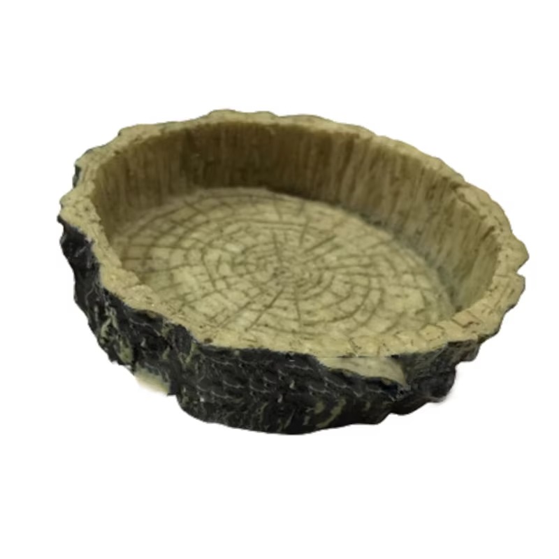 Reptile Feeding Bowl - Resin N - Water Dish Reptile reseña y precio