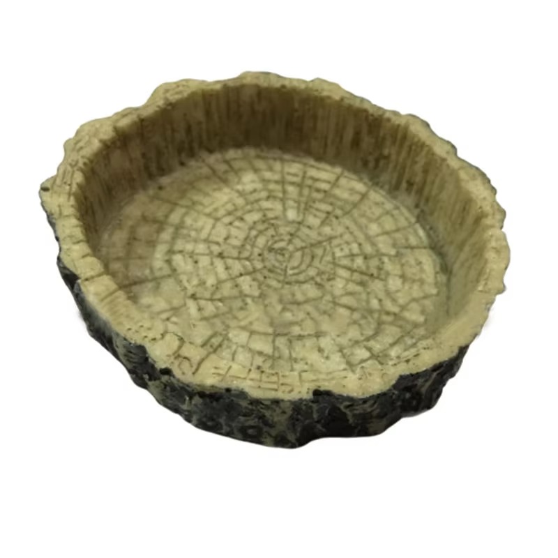 Reptile Feeding Bowl - Resin N - Water Dish Reptile reseña y precio