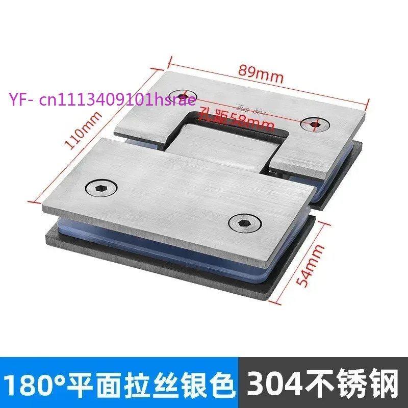 304 Stainless Steel Frameless  - Glass Door Hinge reseña y precio