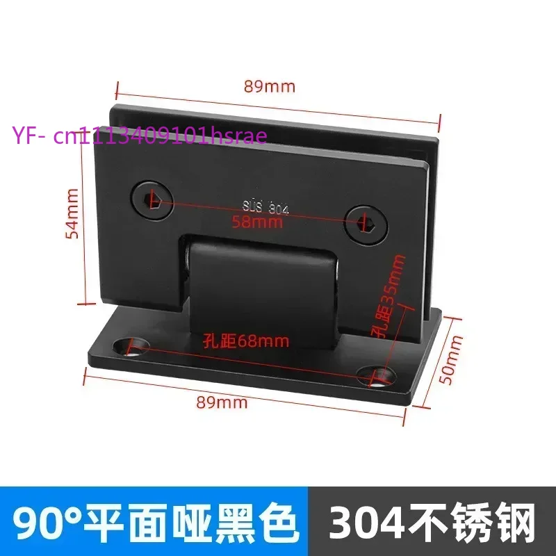 304 Stainless Steel Frameless  - Glass Door Hinge reseña y precio