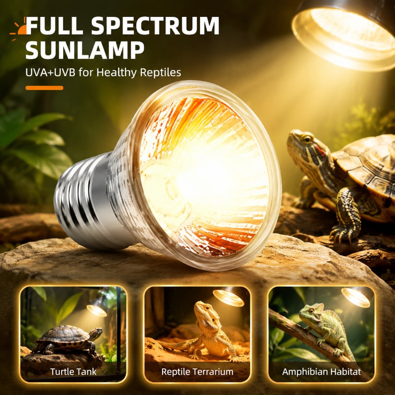 Multi-use Pet Basking Heat Lam - Calcium Powder Reptile reseña y precio