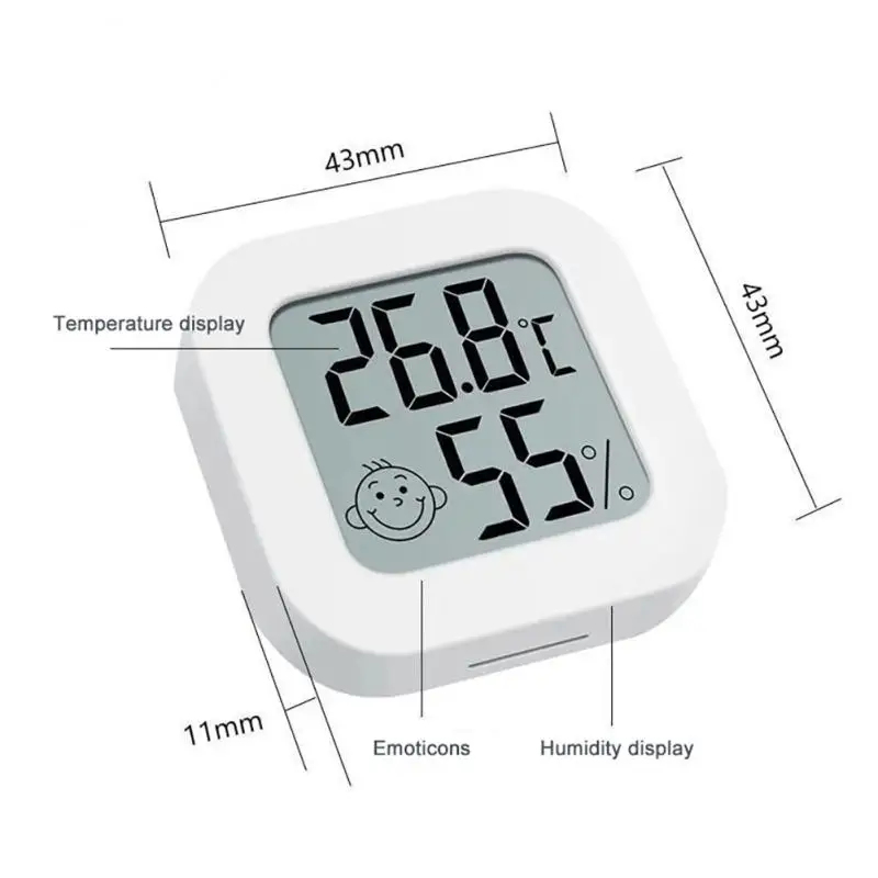 LCD Digital Thermometer Hygrom - Digital Hygrometer Probe reseña y precio