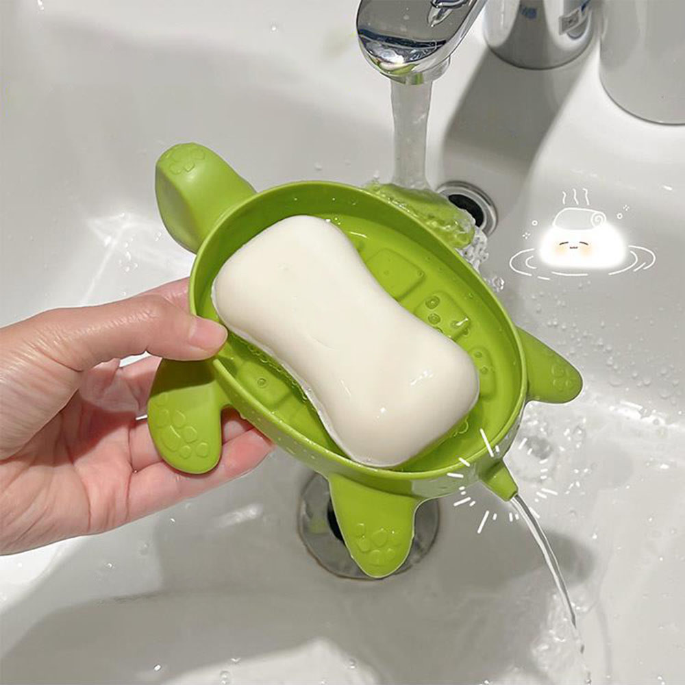 Turtle Drain Soap Box  Cartoon - Water Dish Reptile reseña y precio