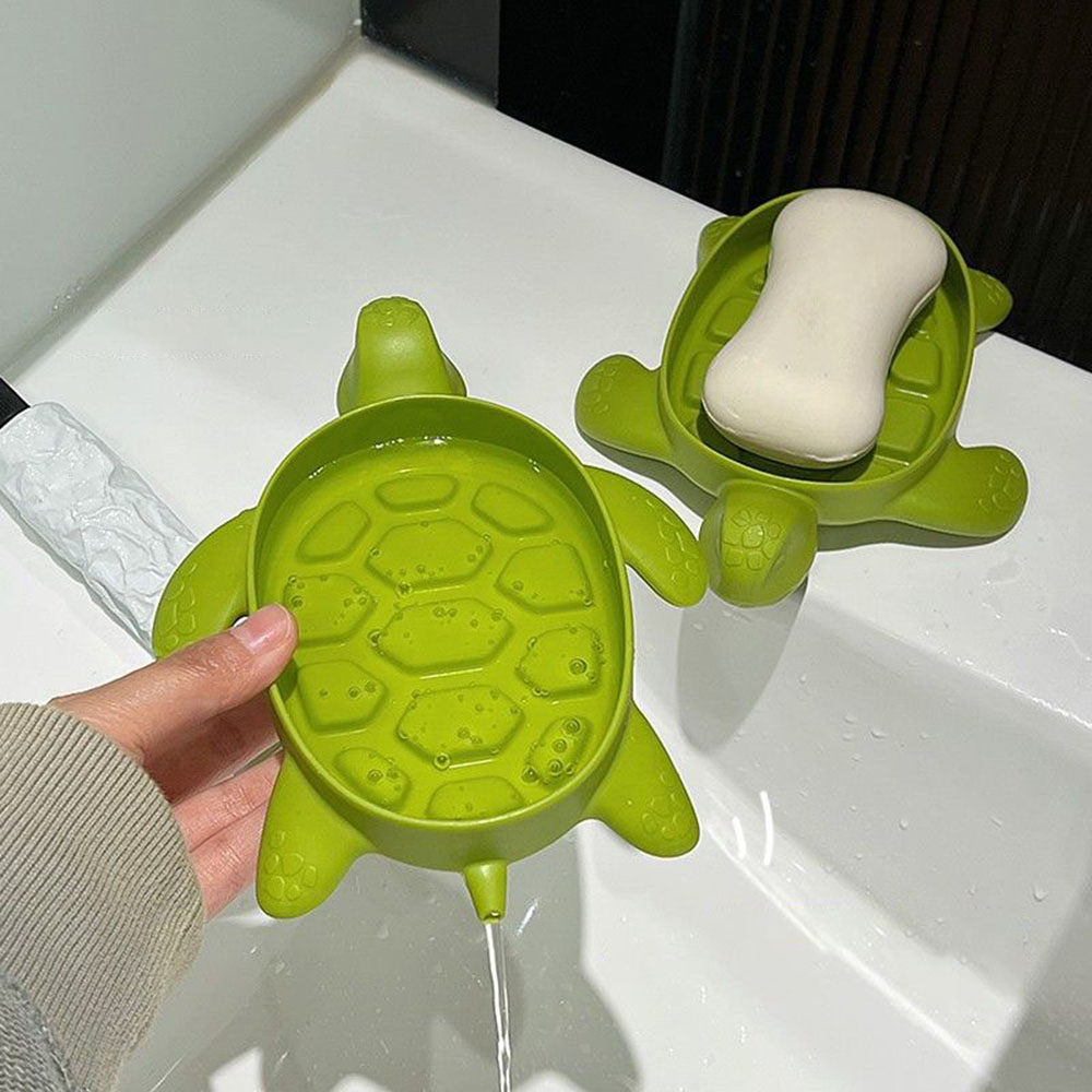 Turtle Drain Soap Box  Cartoon - Water Dish Reptile reseña y precio