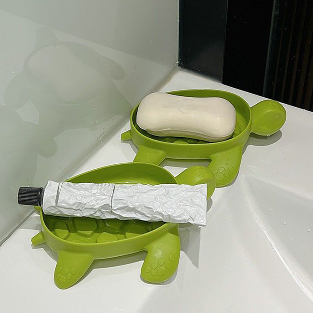 Turtle Drain Soap Box  Cartoon - Water Dish Reptile reseña y precio