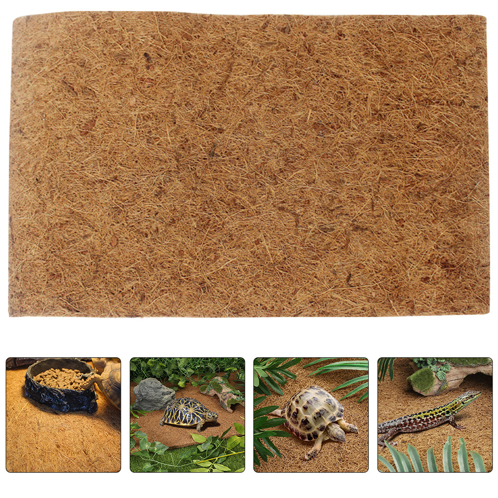 Reptile Carpet Natural Coconut - Substrate Coconut Fiber reseña y precio