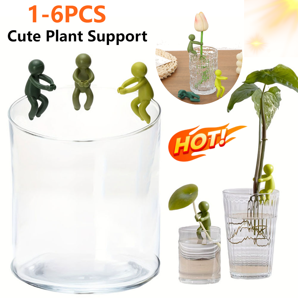 1-6 PCS Cute Plant Stand Plast - Vine Climbing Plastic reseña y precio