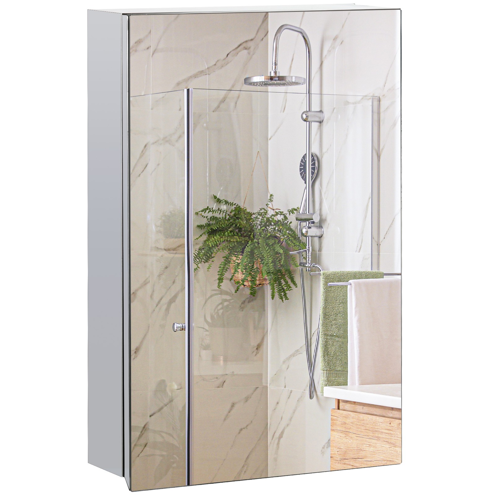 Bathroom Cabinet Wall Mounted  - Glass Door Hinge reseña y precio