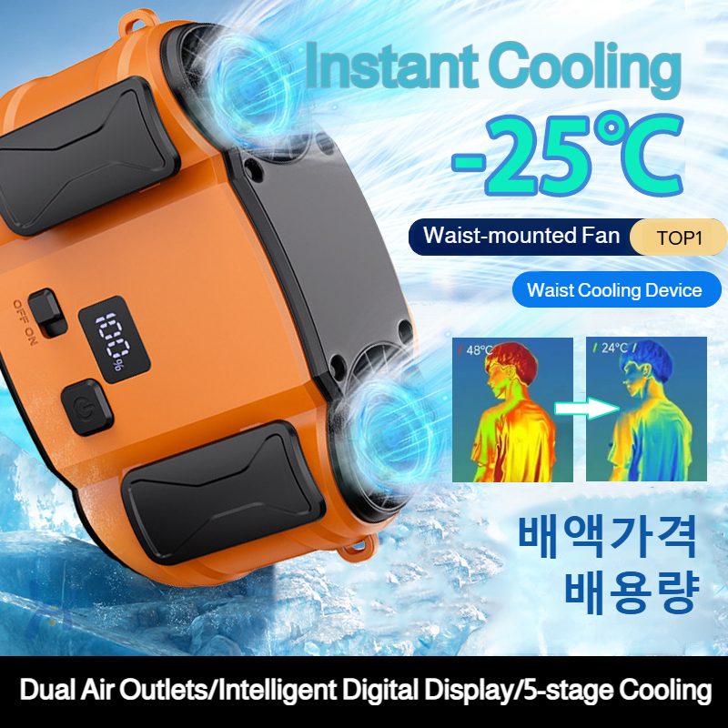 Outdoor Double Air Outlet Fan  - Timer Dual Outlet reseña y precio