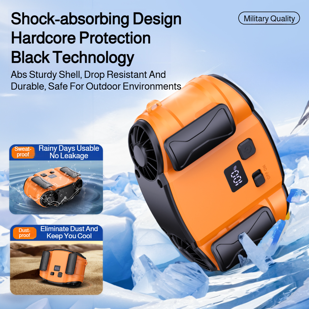 Outdoor Double Air Outlet Fan  - Timer Dual Outlet reseña y precio